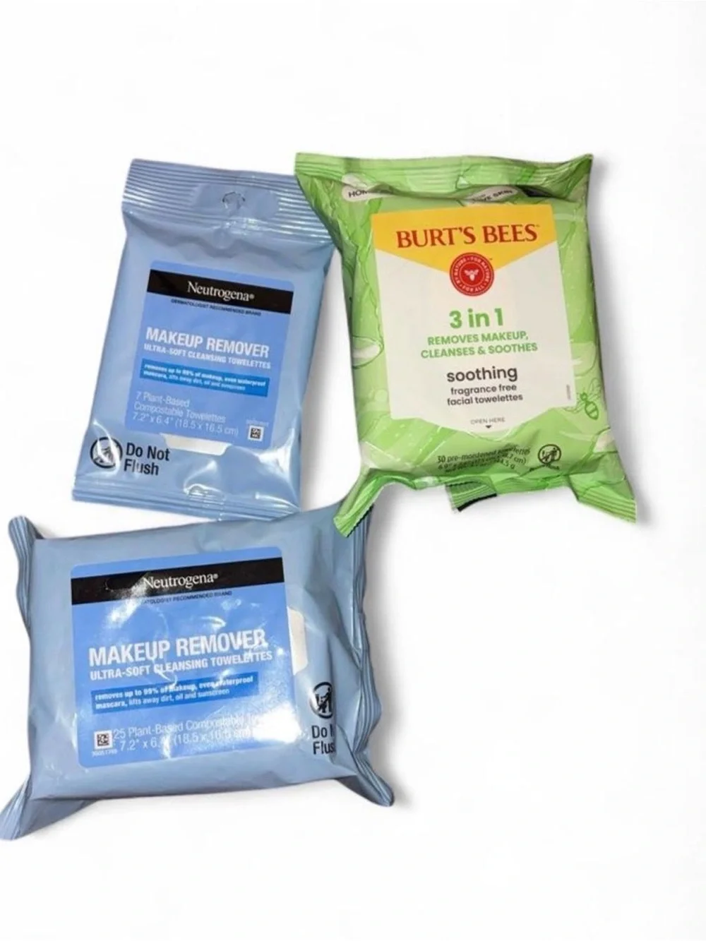 Neutrogena Blue Makeup Remover Cleansing Towelettes Pack